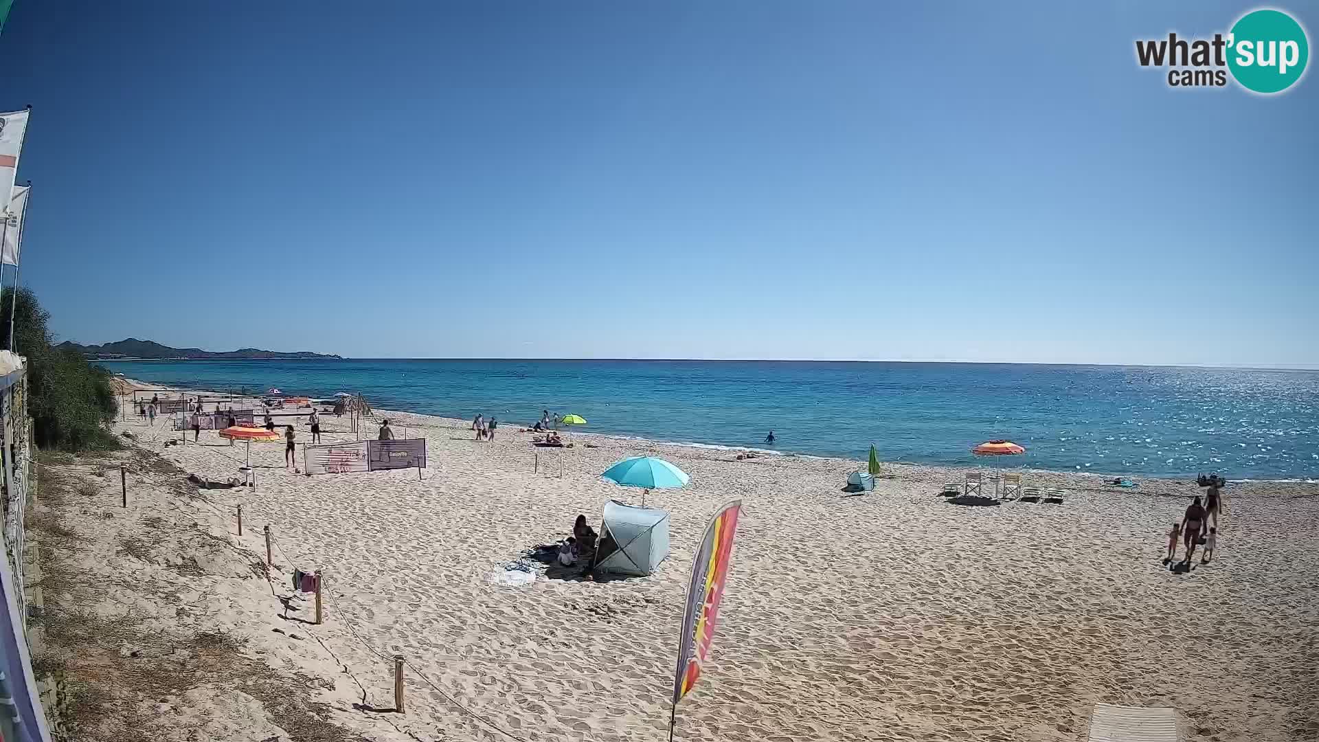Webcam Piscina Rei – Vista en directo desde Costa Rei, Muravera