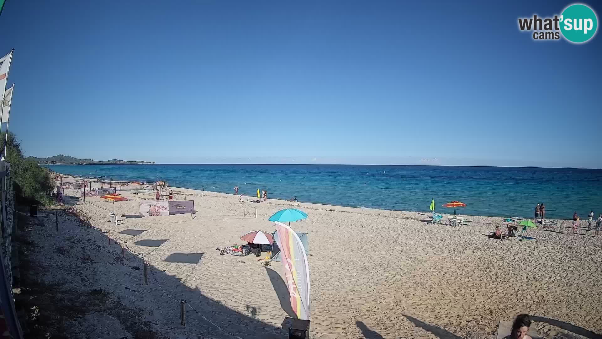 Webcam Piscina Rei – Vista en directo desde Costa Rei, Muravera