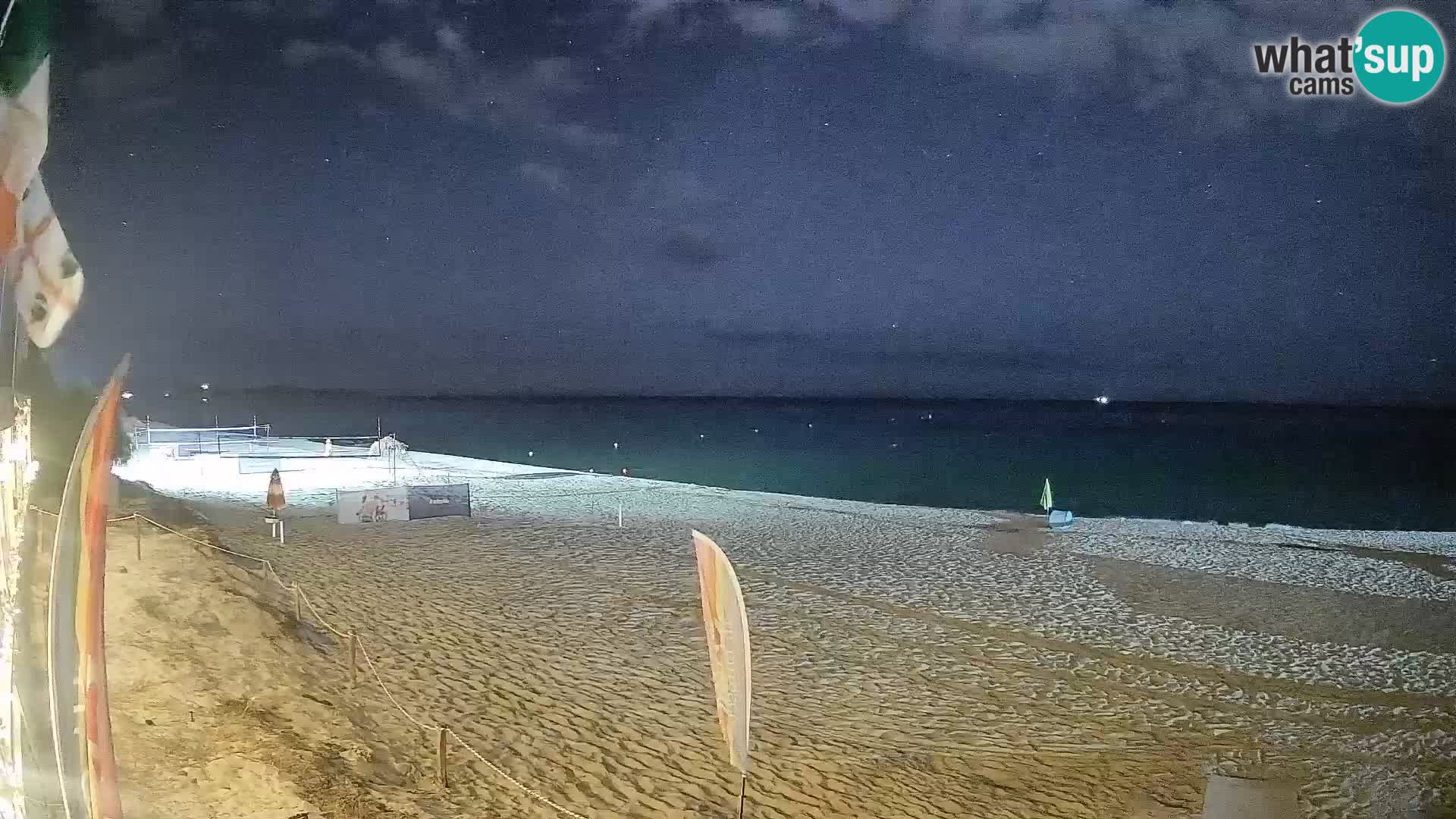 Webcam Piscina Rei – Vista live da Costa Rei, Muravera