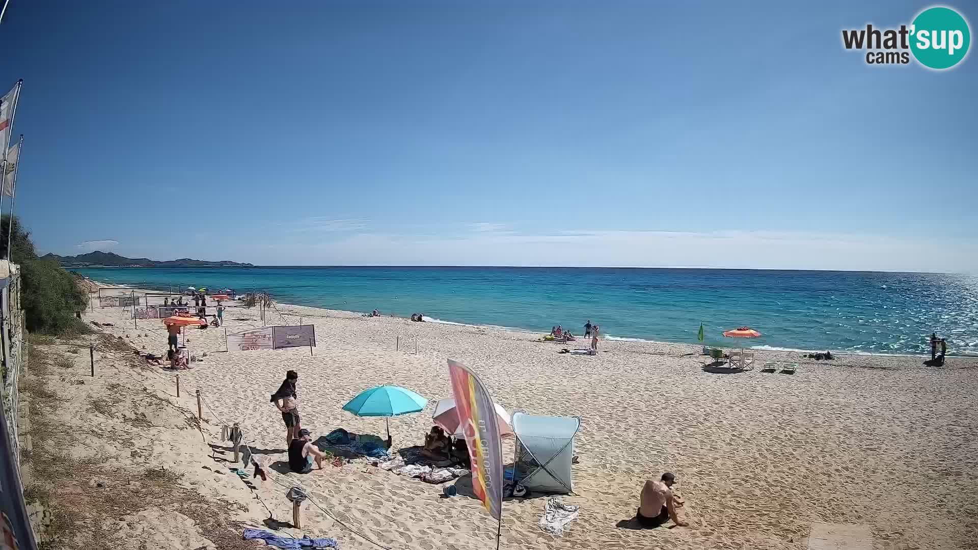 Webcam Piscina Rei – Vista live da Costa Rei, Muravera