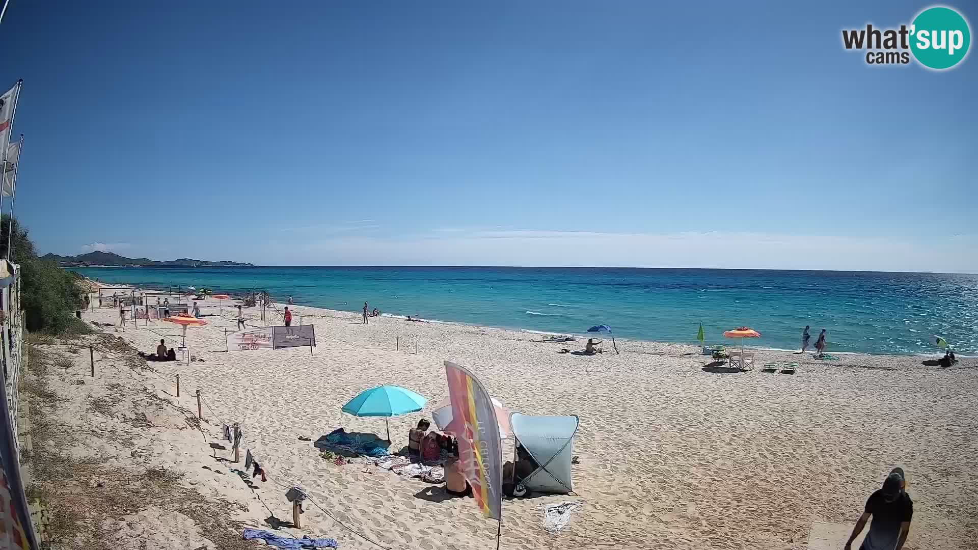 Web kamera Piscina Rei – Pogled uživo iz Costa Rei, Muravera