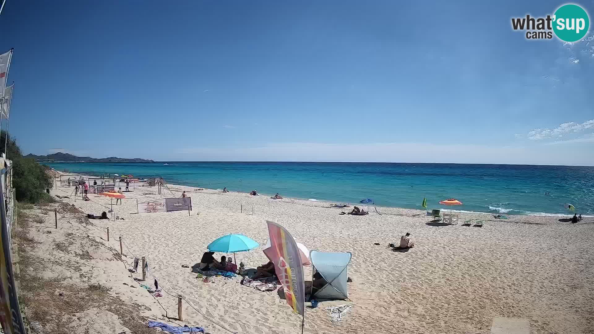 Spletna kamera Piscina Rei – Pogled v živo iz Costa Rei, Muravera