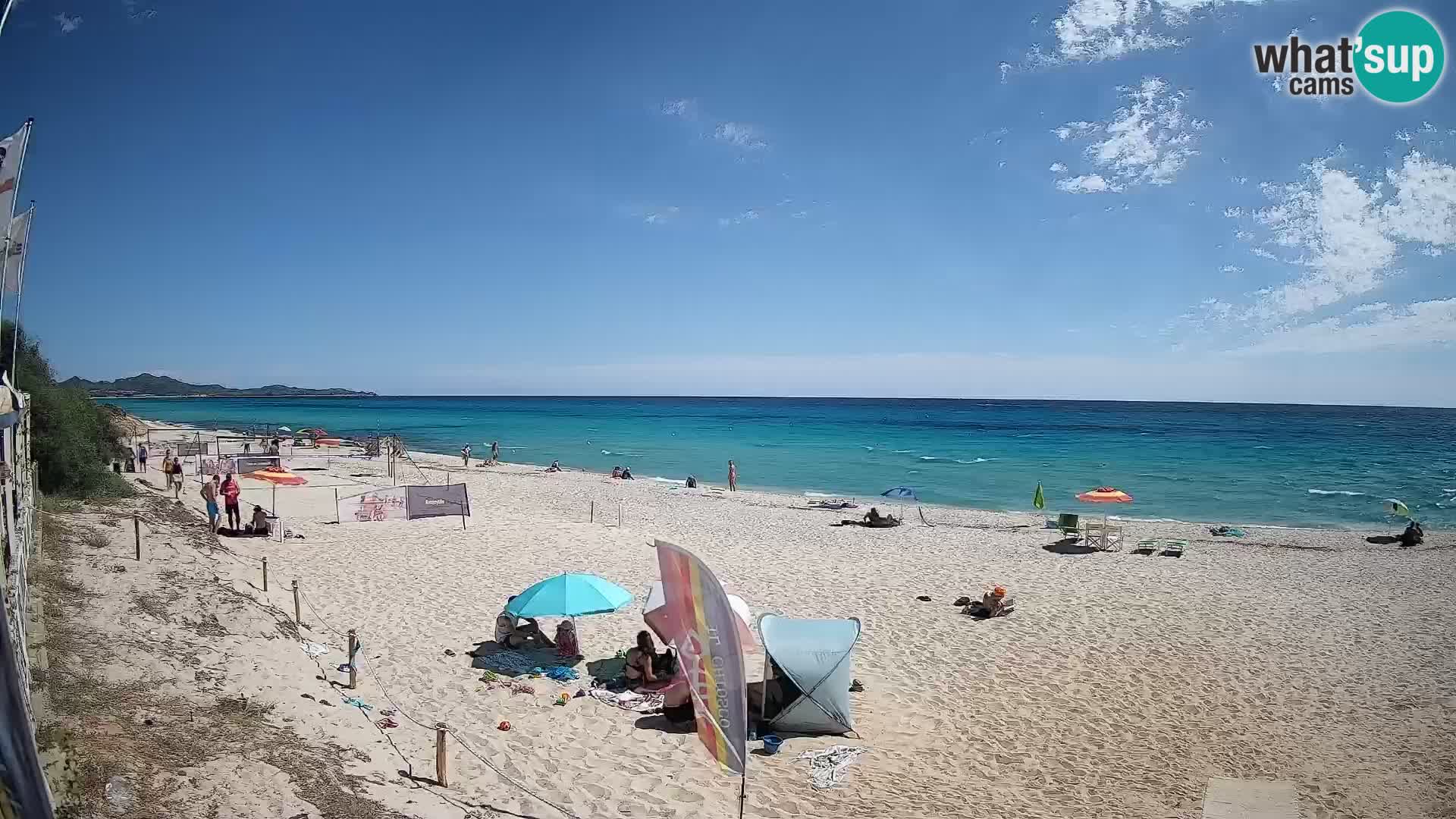 Web kamera Piscina Rei – Pogled uživo iz Costa Rei, Muravera