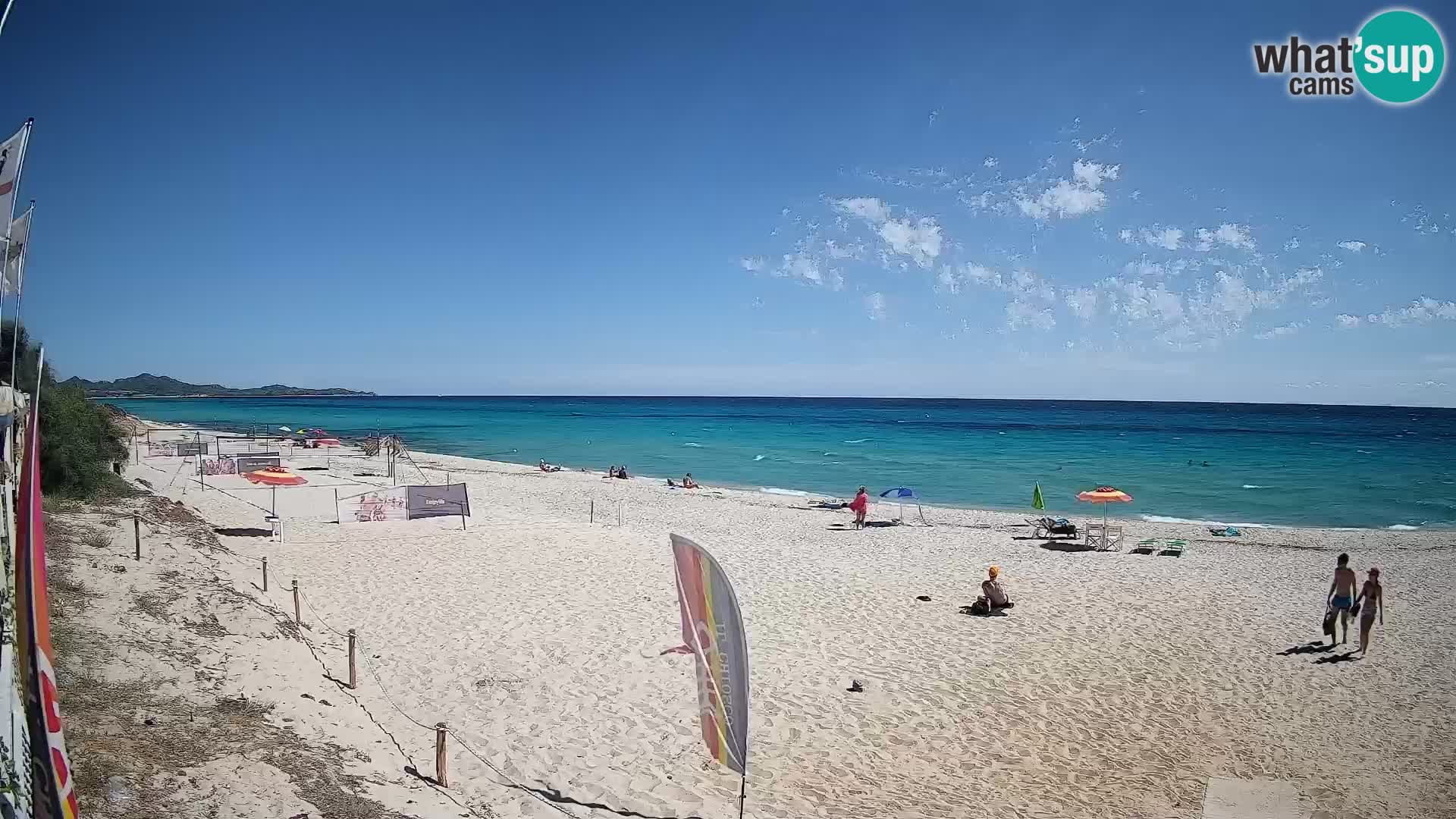 Webcam Piscina Rei – Vue en direct depuis Costa Rei, Muravera