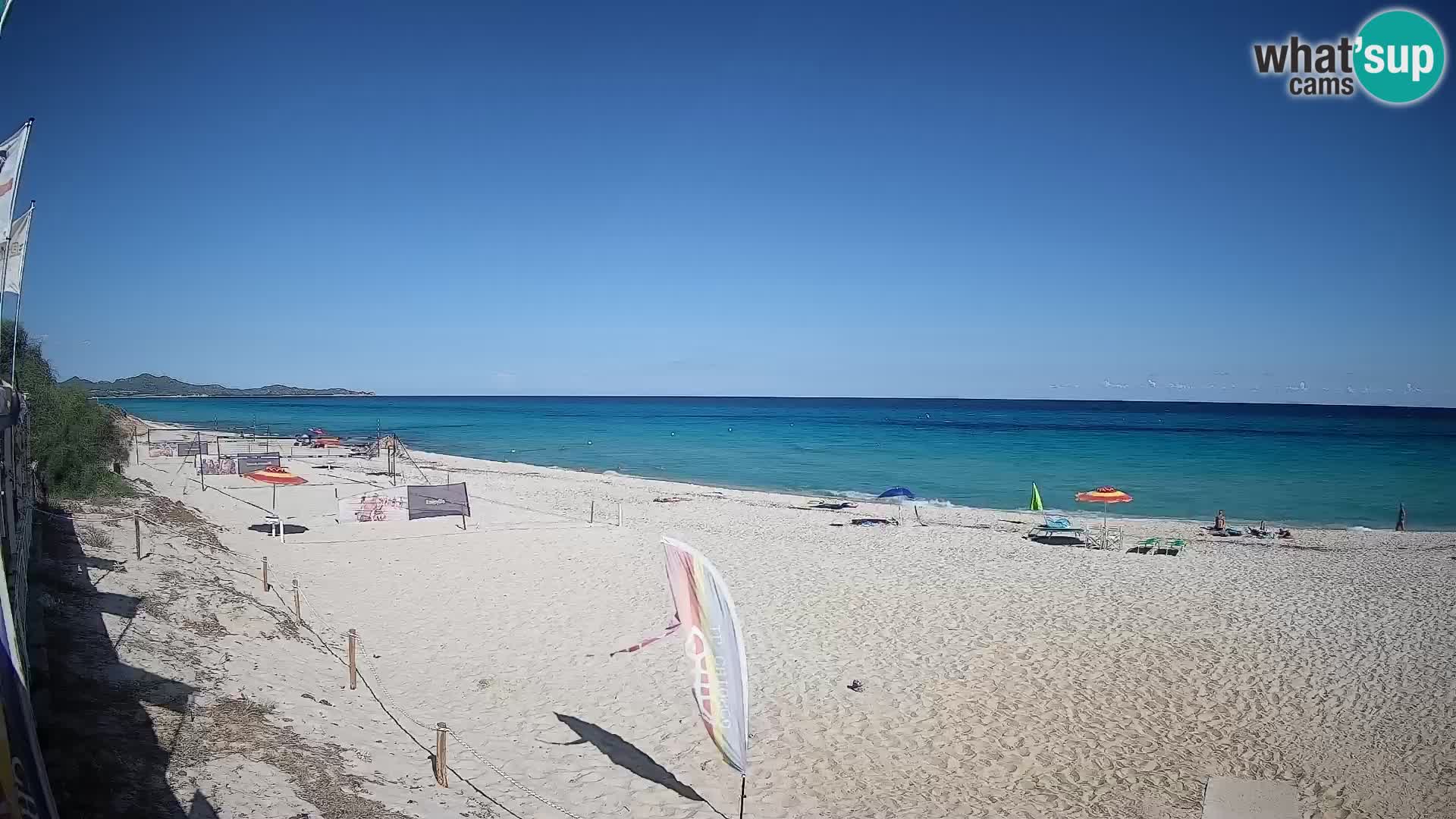 Webcam Piscina Rei – Liveblick auf Costa Rei in Muravera