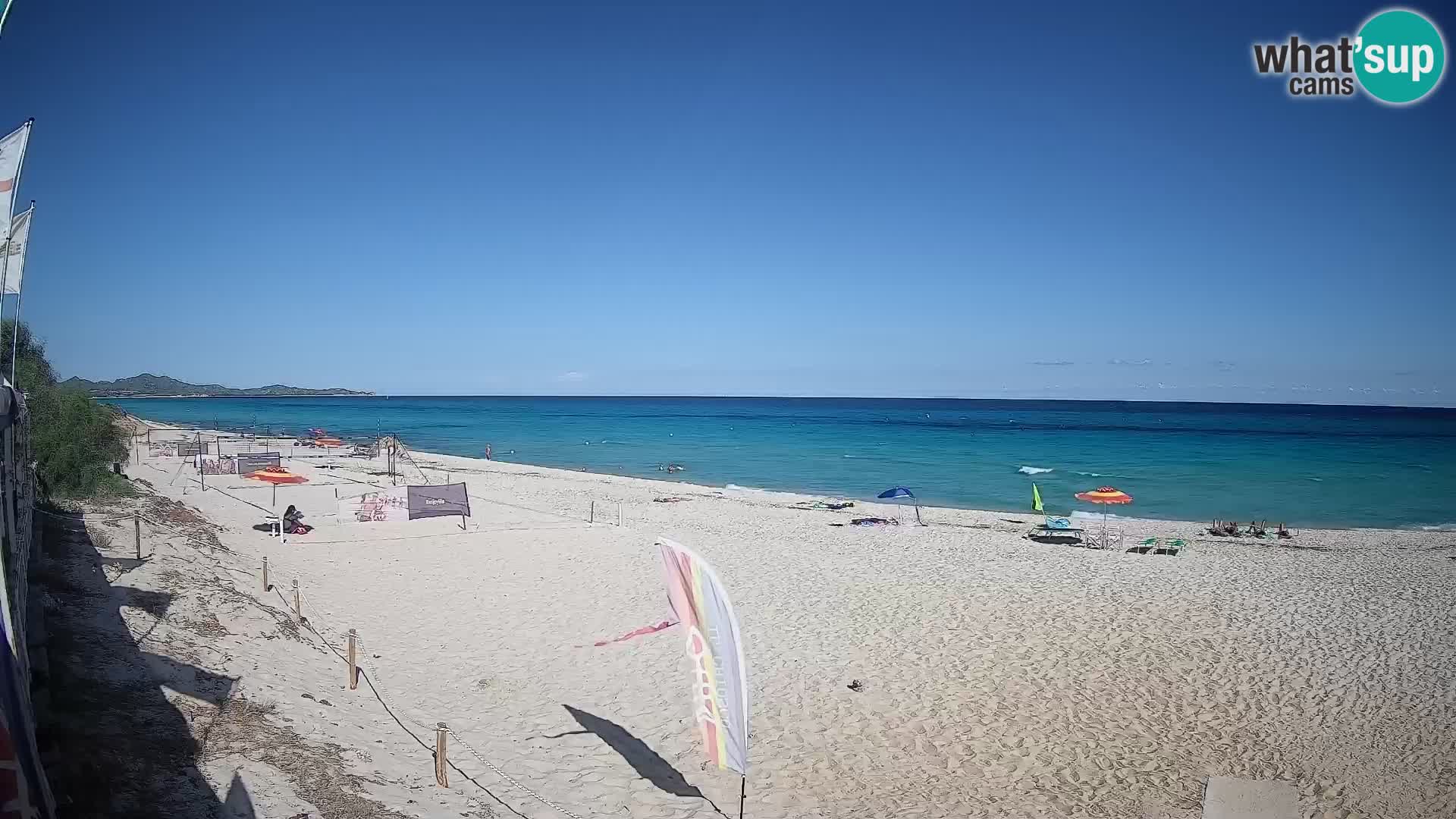 Webcam Piscina Rei – Liveblick auf Costa Rei in Muravera