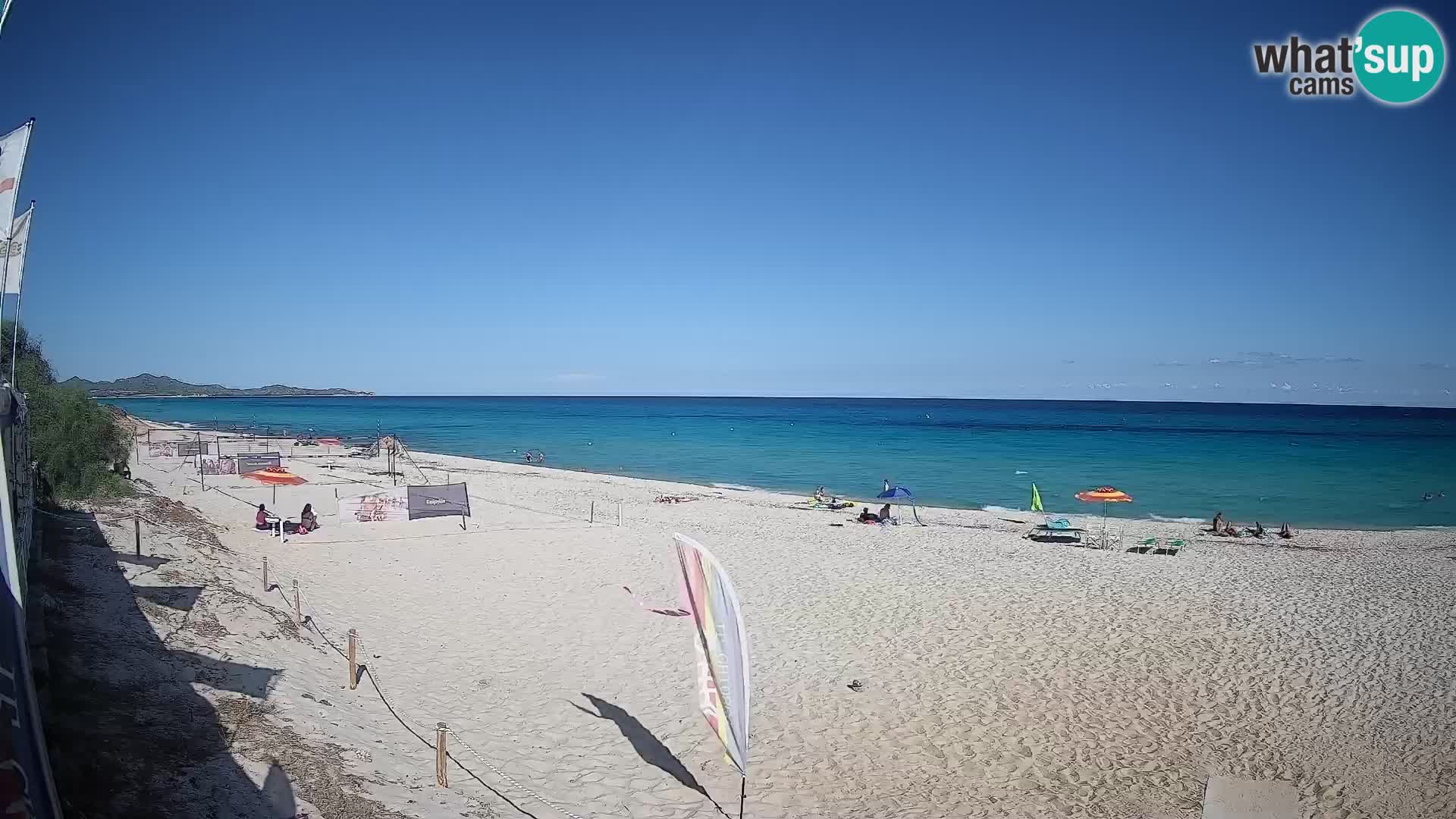 Webcam Piscina Rei – Vue en direct depuis Costa Rei, Muravera