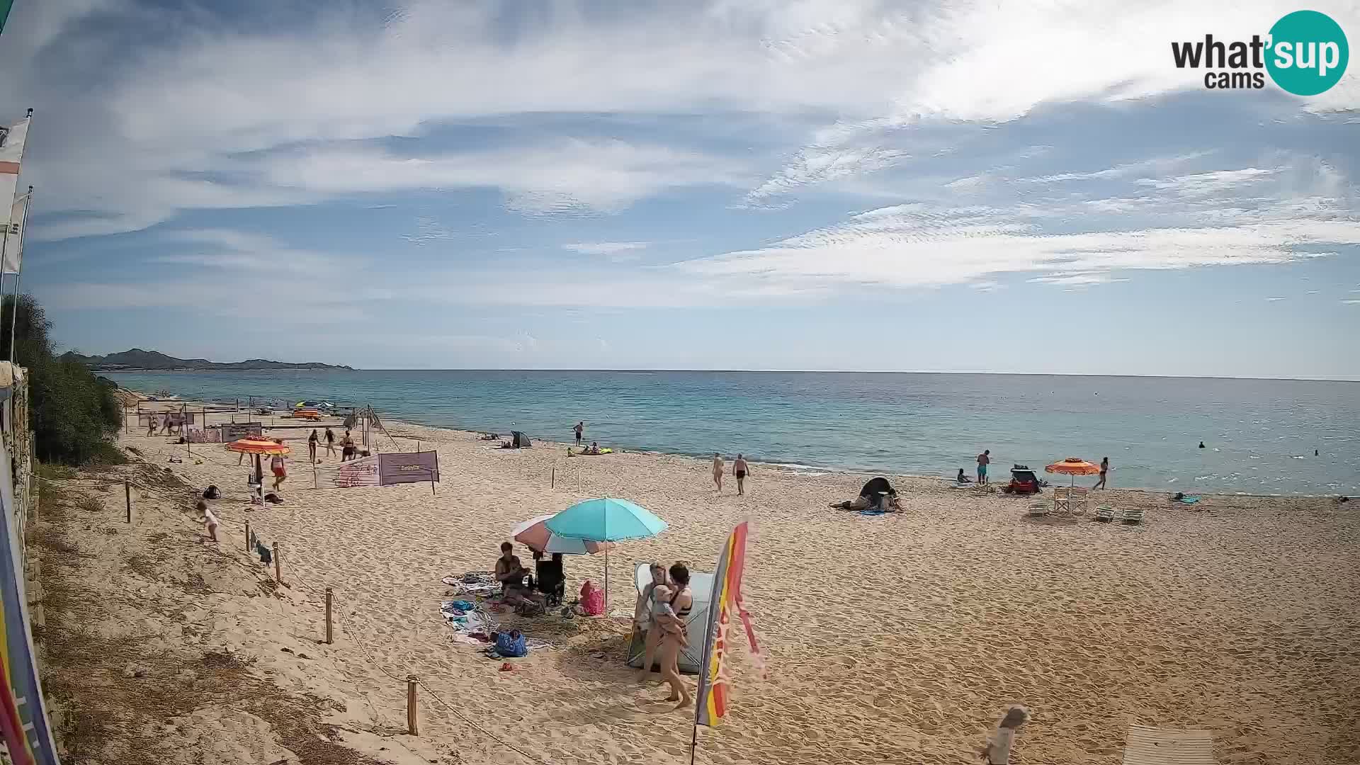 Webcam Piscina Rei – Vista live da Costa Rei, Muravera