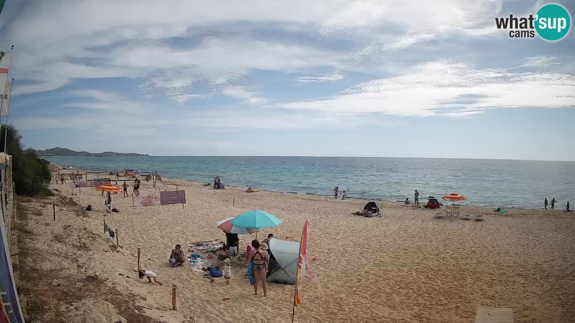 Web kamera Piscina Rei – Pogled uživo iz Costa Rei, Muravera