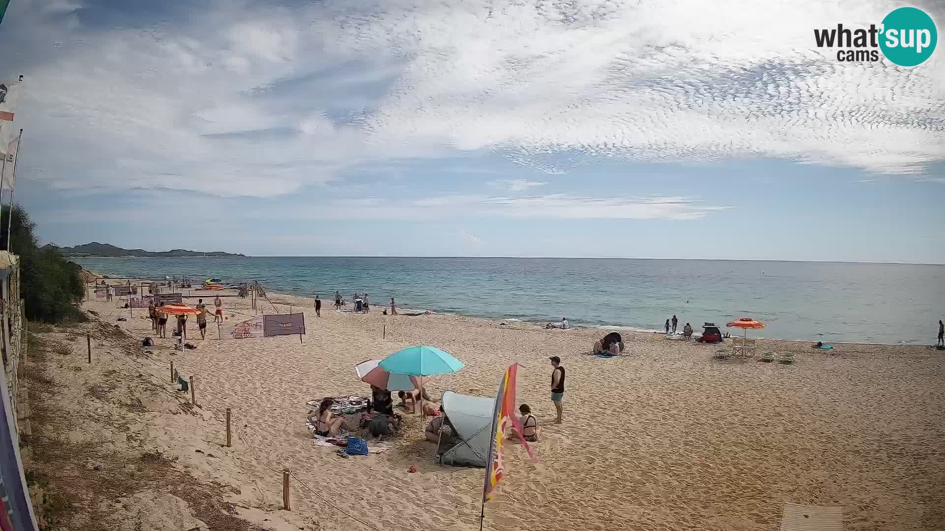 Webcam Piscina Rei – Vista live da Costa Rei, Muravera