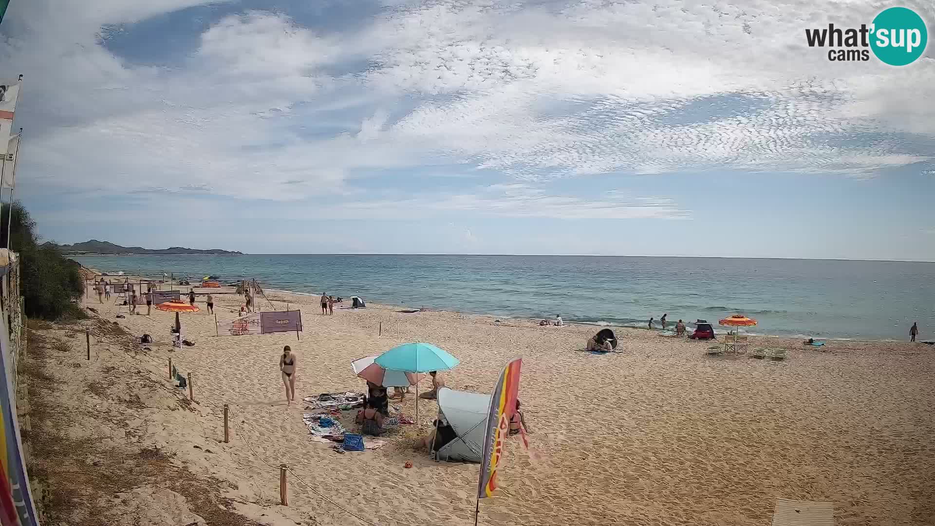 Webcam Piscina Rei – Vista live da Costa Rei, Muravera