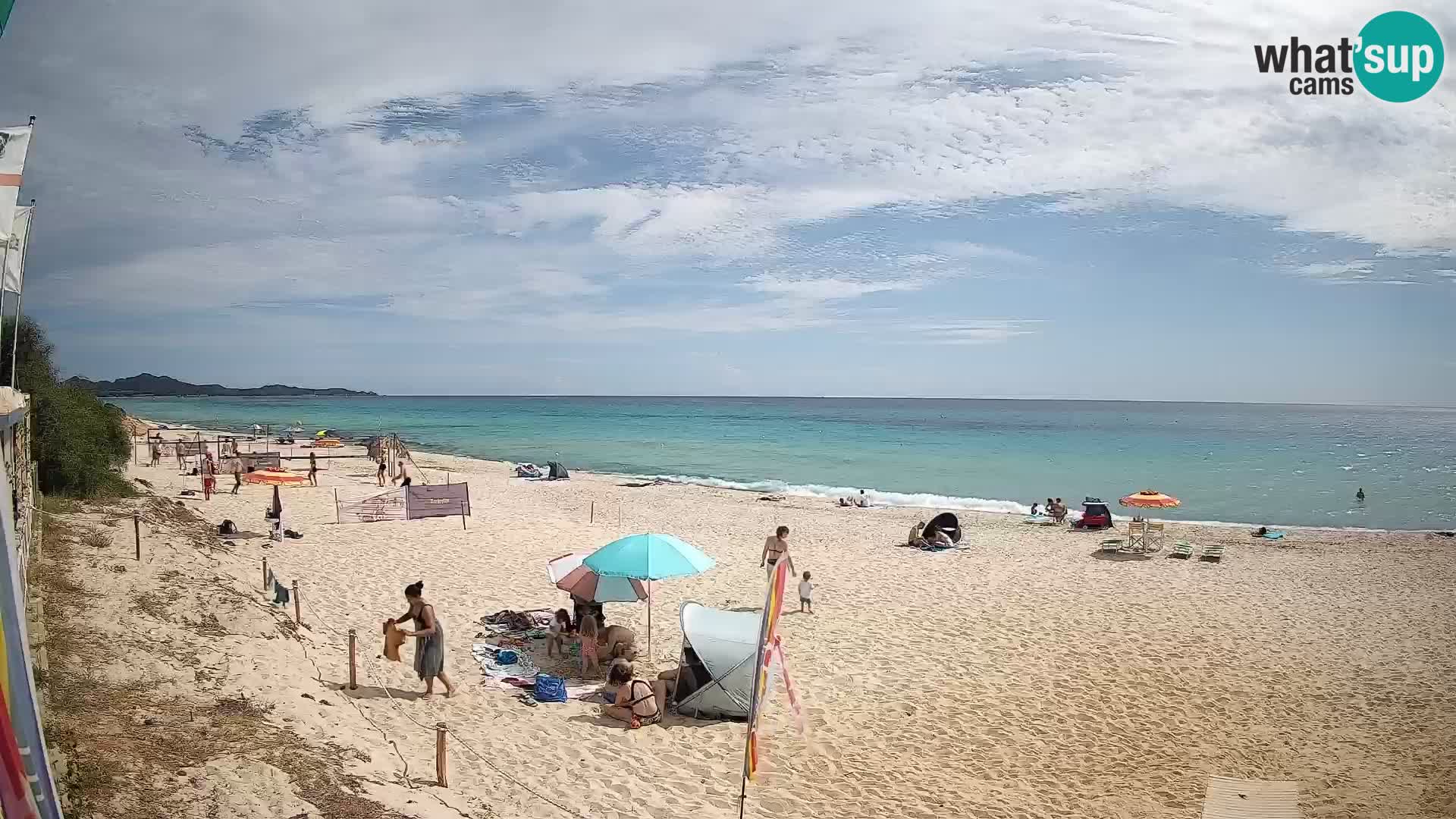 Webcam Piscina Rei – Vista en directo desde Costa Rei, Muravera