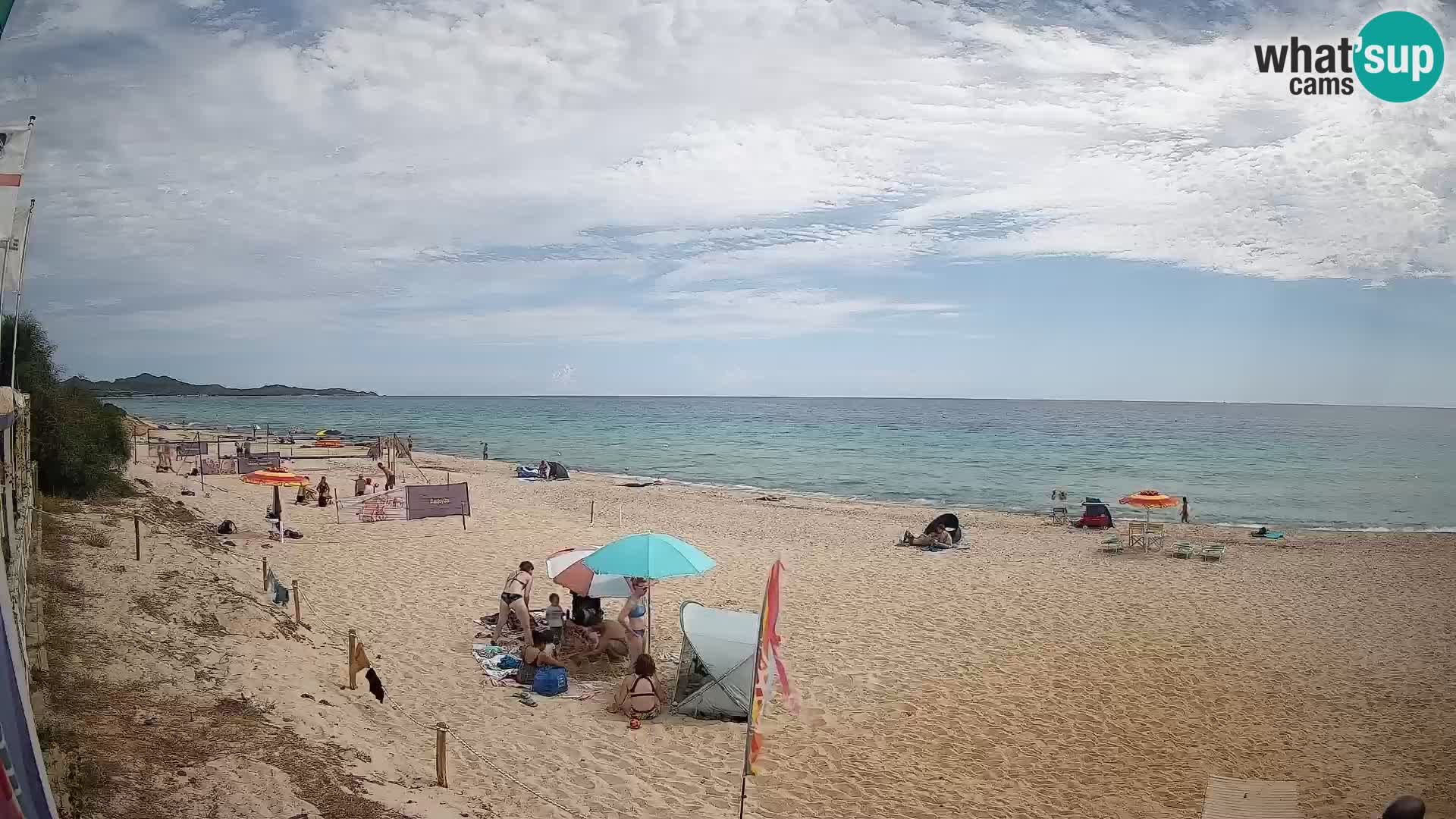 Web kamera Piscina Rei – Pogled uživo iz Costa Rei, Muravera