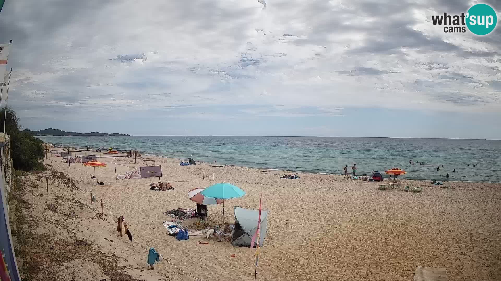 Webcam Piscina Rei – Vista live da Costa Rei, Muravera