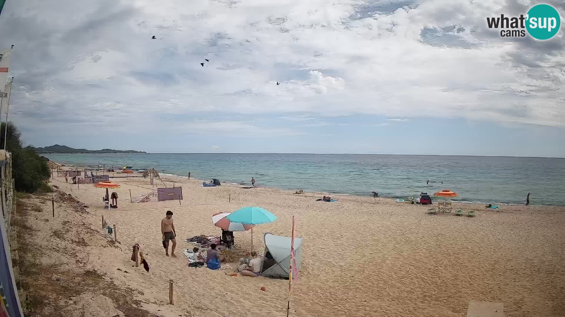 Webcam Piscina Rei – Vista live da Costa Rei, Muravera