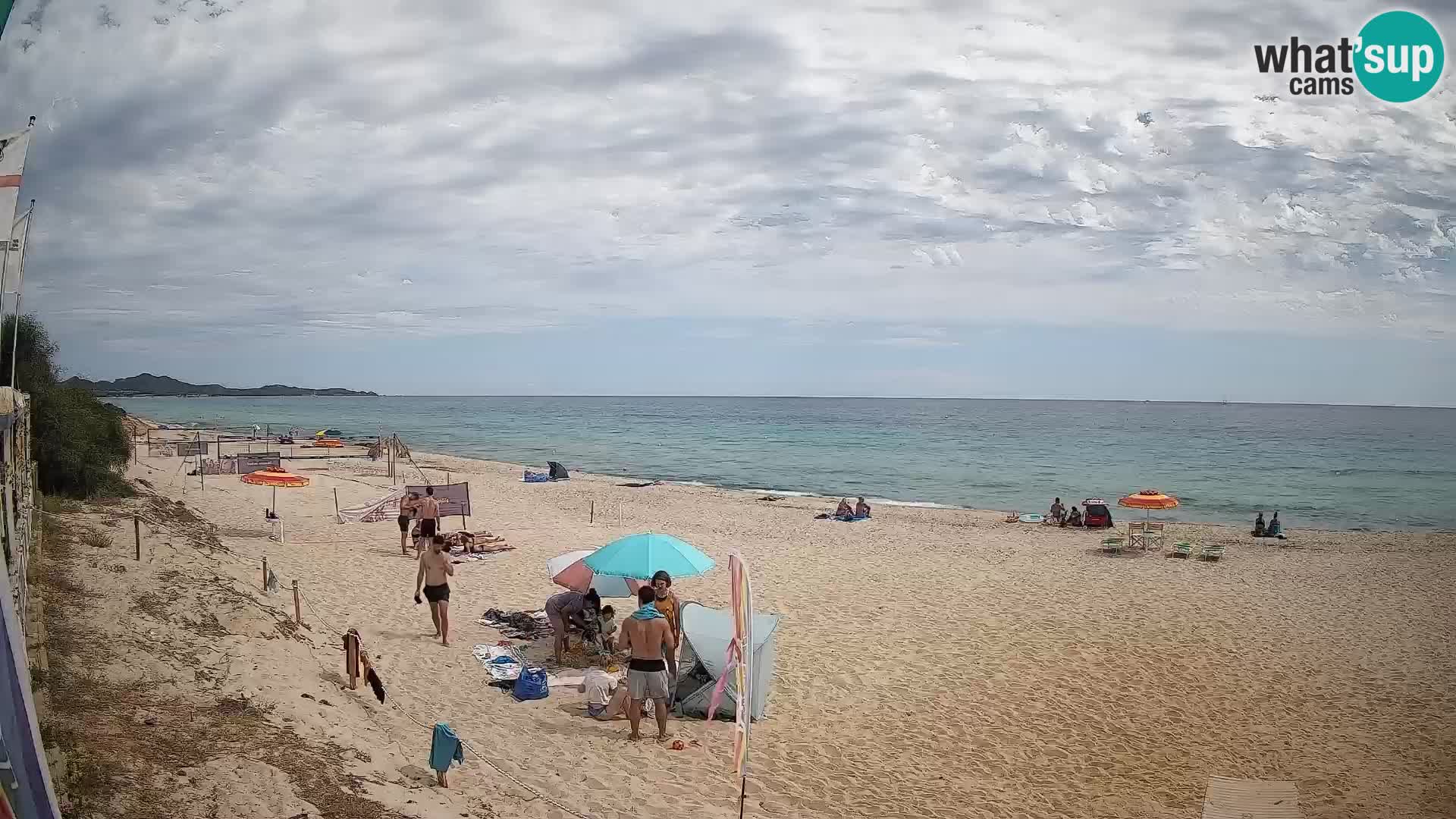 Webcam Piscina Rei – Vista live da Costa Rei, Muravera