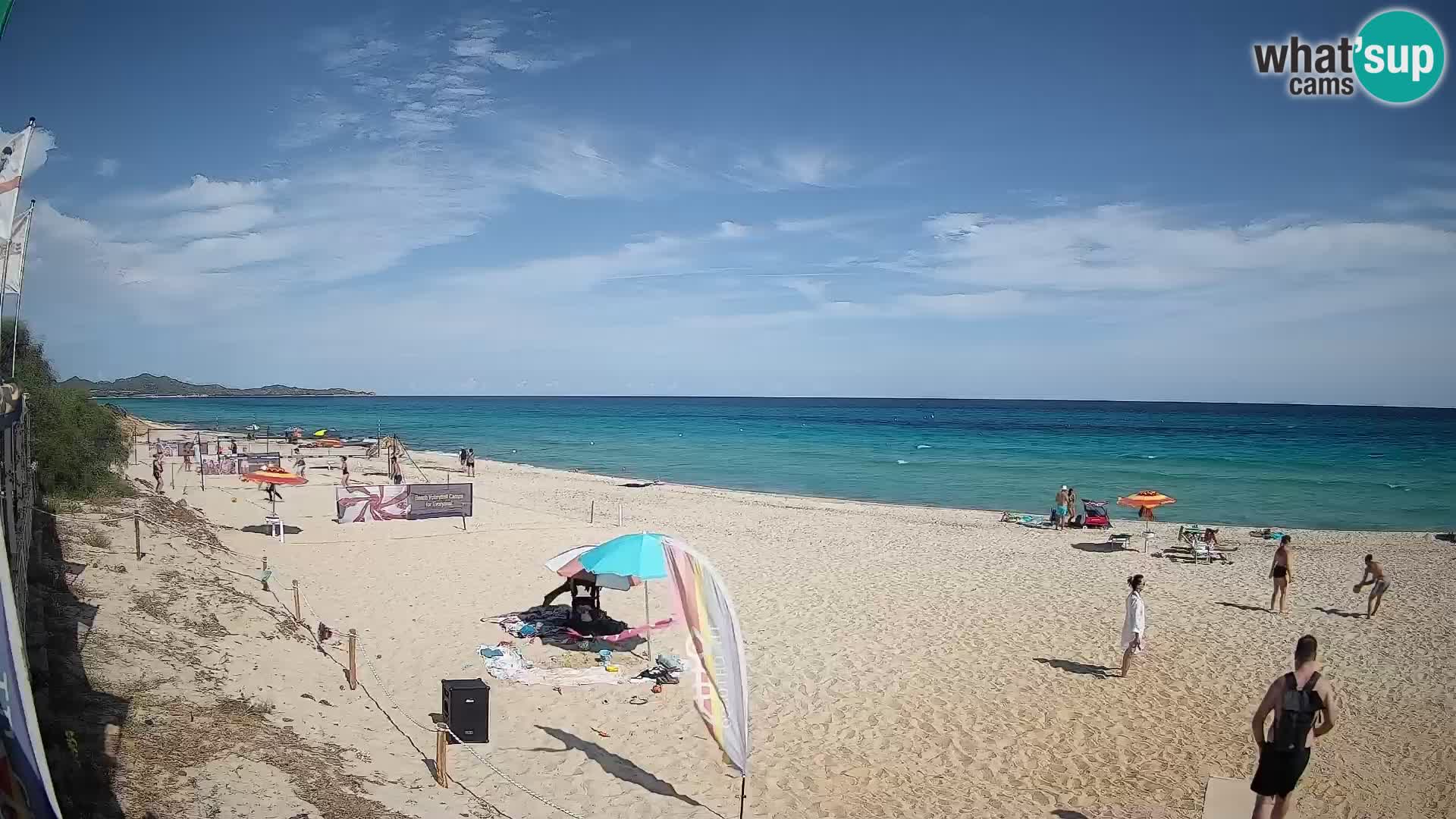 Webcam Piscina Rei – Live View from Costa Rei, Muravera