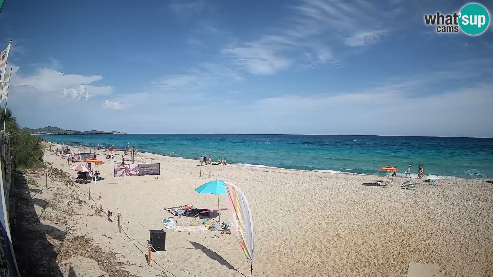Webcam Piscina Rei – Live View from Costa Rei, Muravera