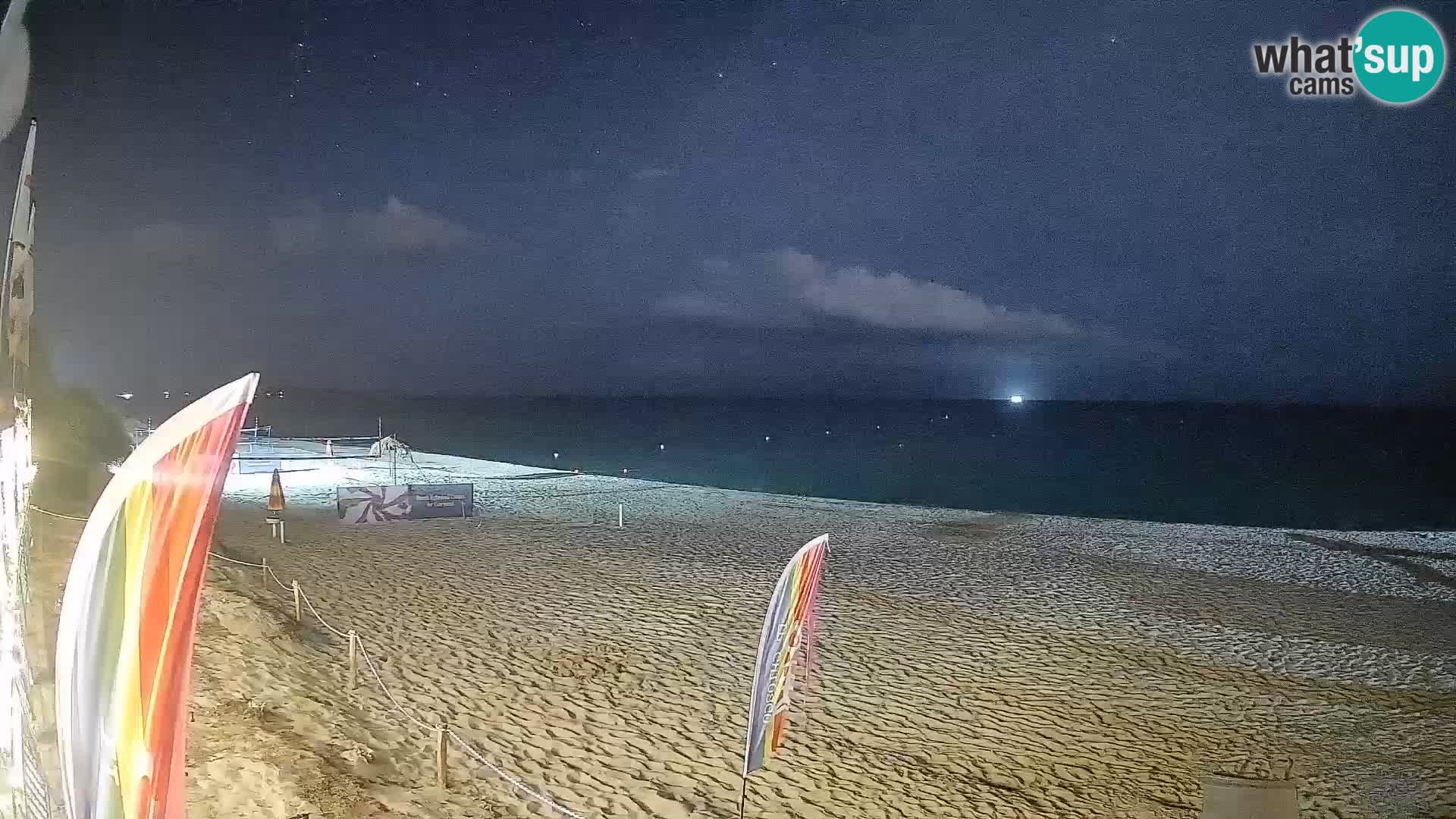 Webcam Piscina Rei – Vista live da Costa Rei, Muravera