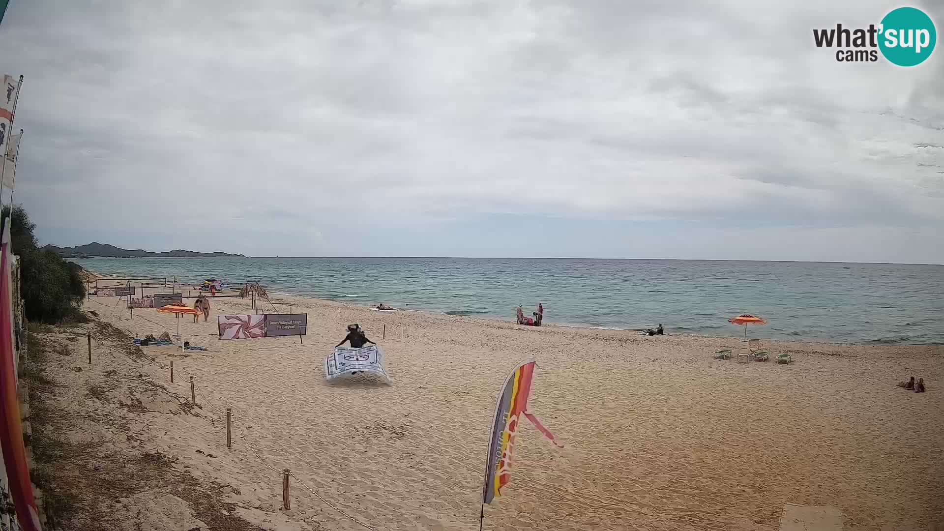 Web kamera Piscina Rei – Pogled uživo iz Costa Rei, Muravera