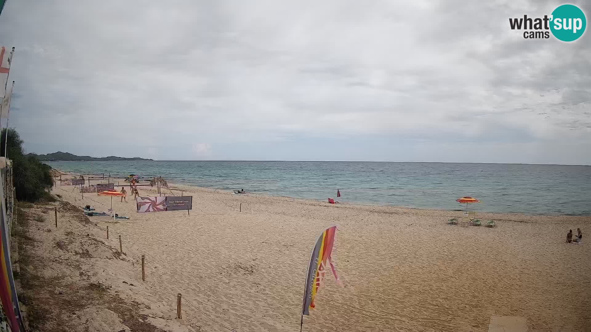 Webcam Piscina Rei – Vista live da Costa Rei, Muravera