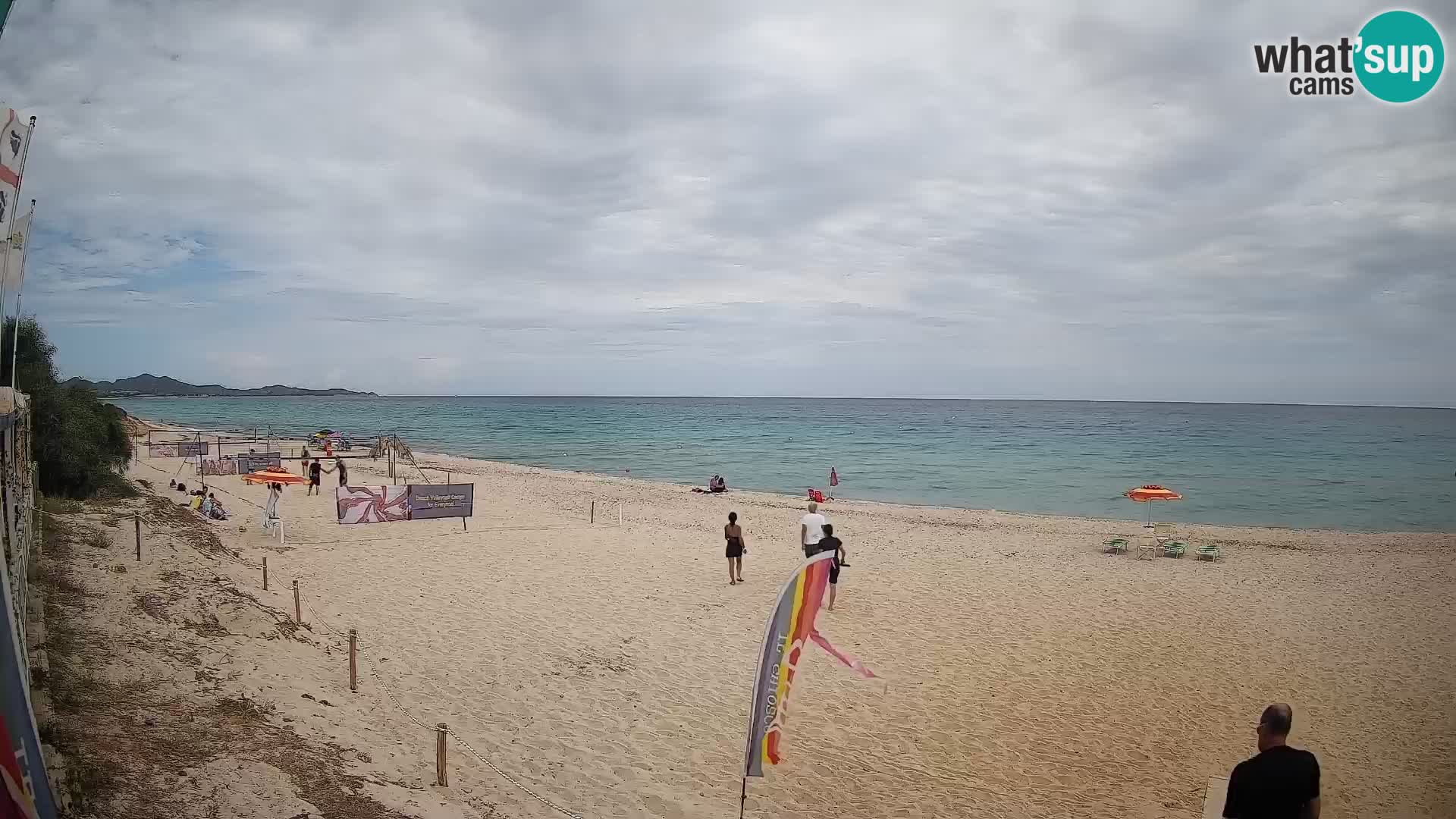 Webcam Piscina Rei – Vista live da Costa Rei, Muravera