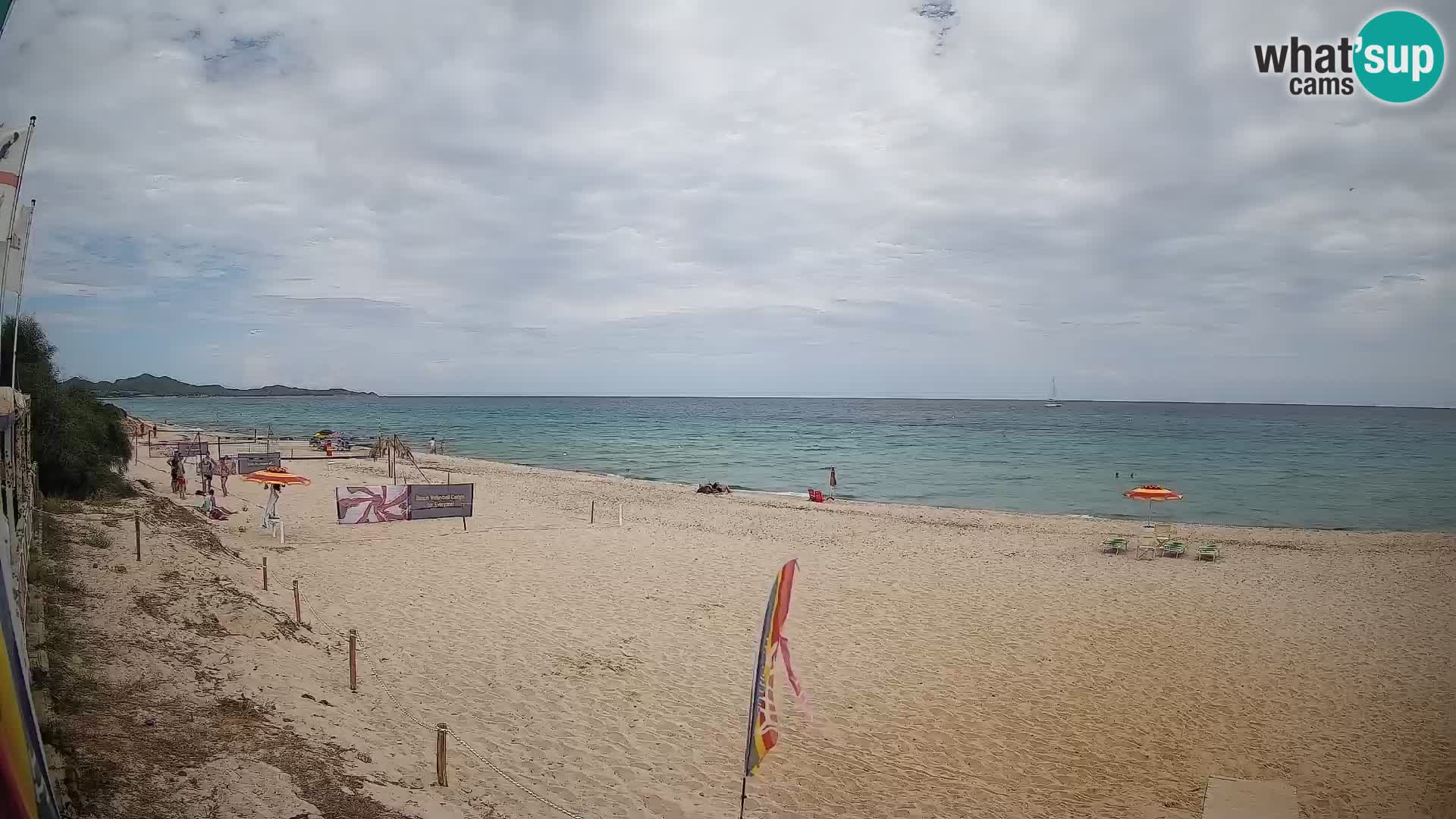 Webcam Piscina Rei – Vue en direct depuis Costa Rei, Muravera