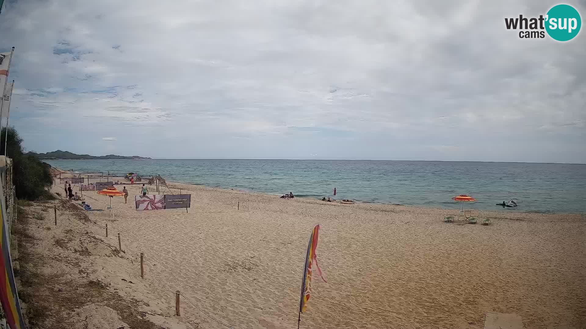 Web kamera Piscina Rei – Pogled uživo iz Costa Rei, Muravera