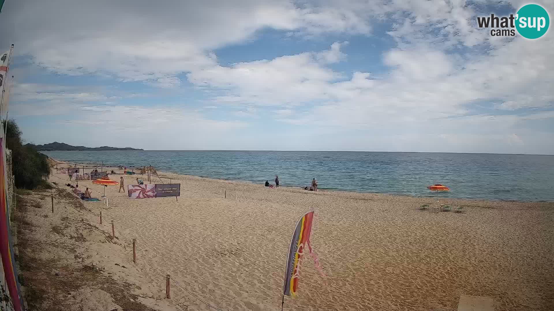 Webcam Piscina Rei – Vue en direct depuis Costa Rei, Muravera