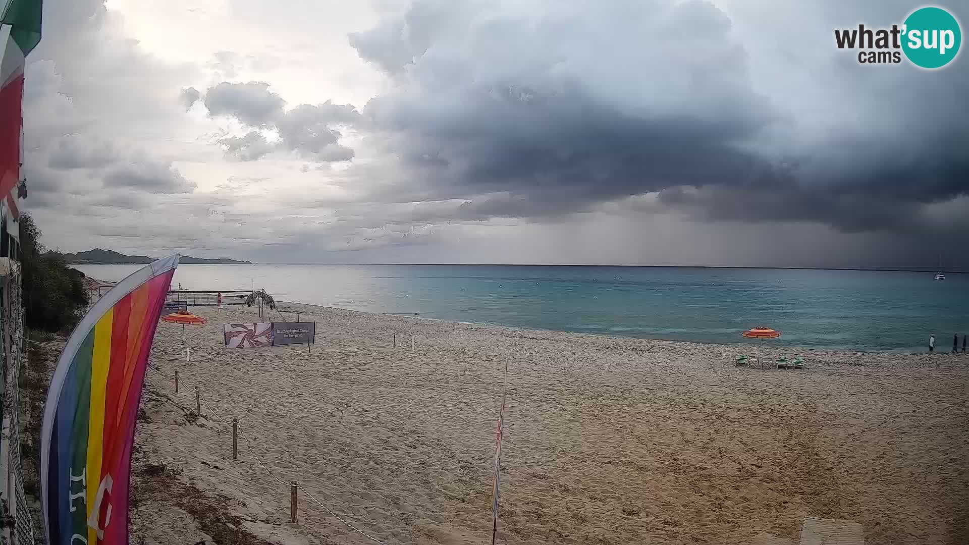 Webcam Piscina Rei – Vista live da Costa Rei, Muravera