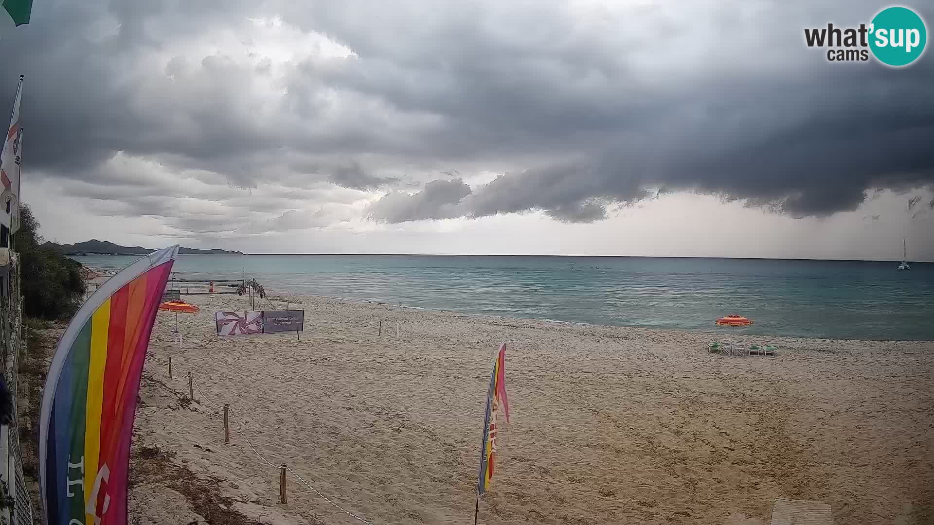 Webcam Piscina Rei – Vista en directo desde Costa Rei, Muravera