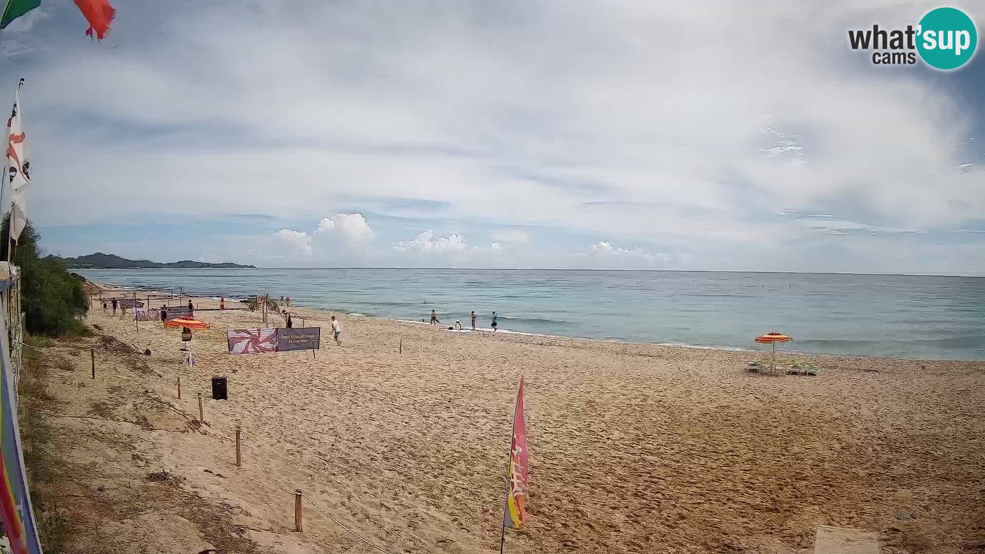 Webcam Piscina Rei – Vue en direct depuis Costa Rei, Muravera