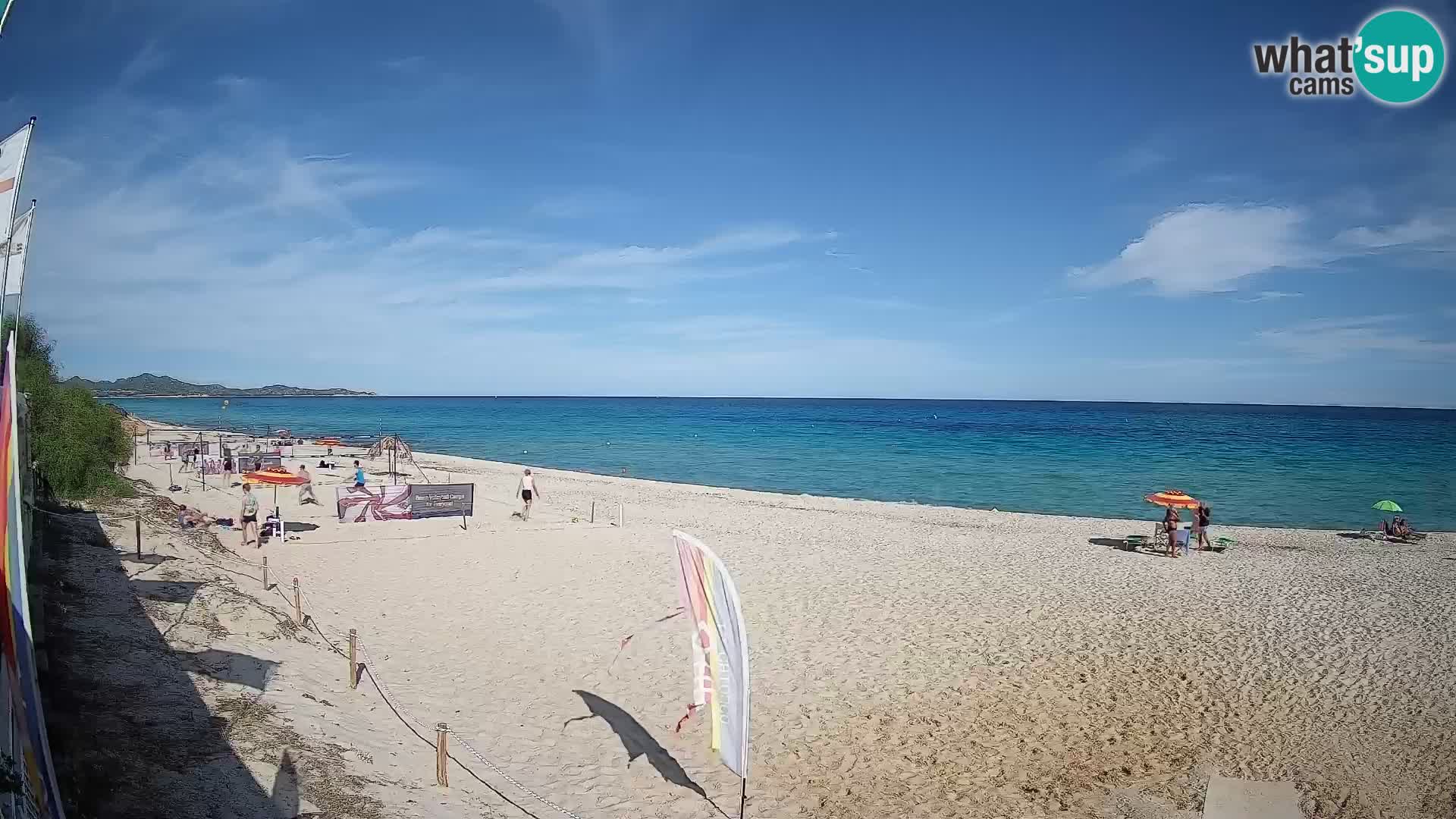 Webcam Piscina Rei – Vue en direct depuis Costa Rei, Muravera