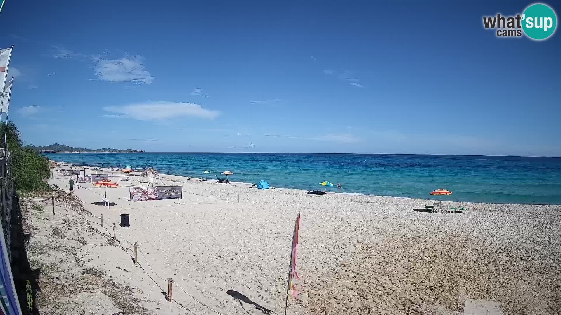 Webcam Piscina Rei – Vista en directo desde Costa Rei, Muravera
