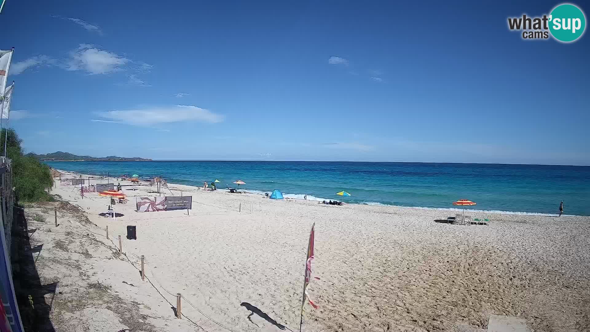 Webcam Piscina Rei – Liveblick auf Costa Rei in Muravera