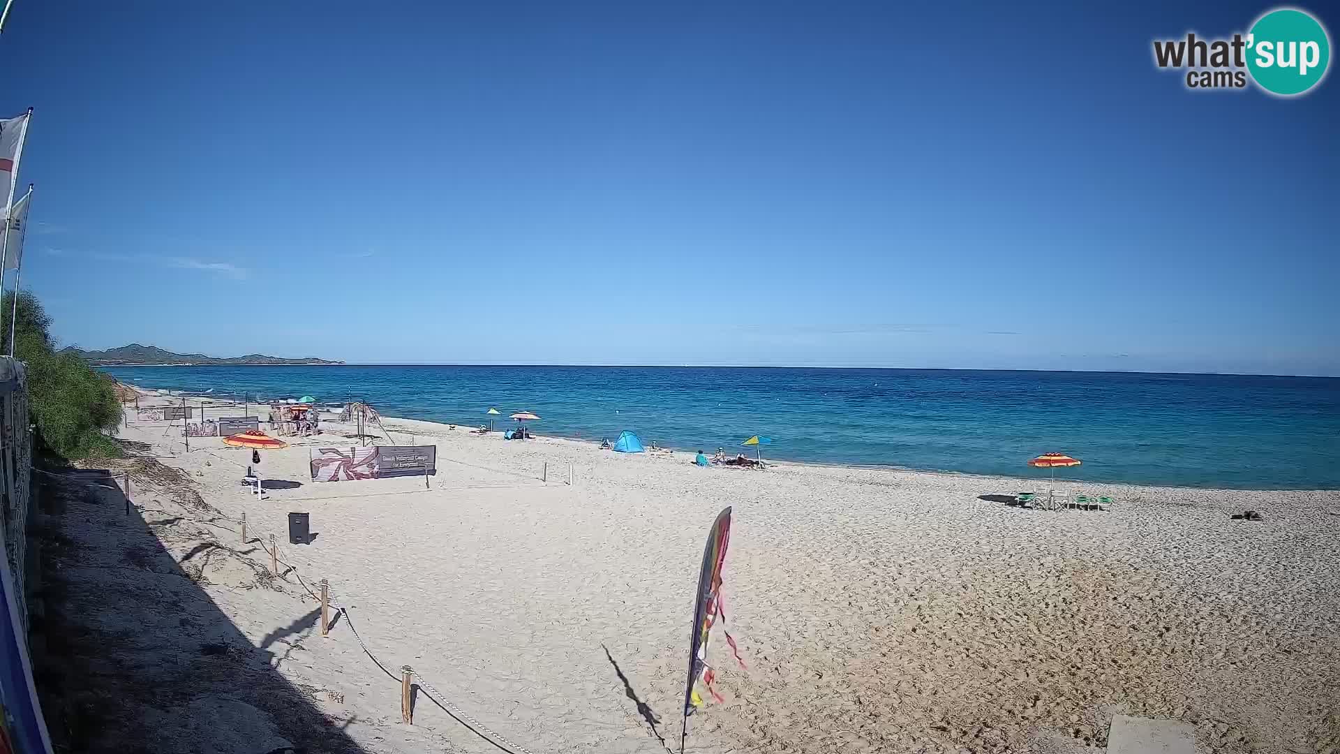 Webcam Piscina Rei – Liveblick auf Costa Rei in Muravera
