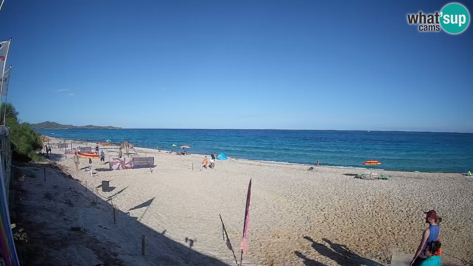 Webcam Piscina Rei – Vue en direct depuis Costa Rei, Muravera