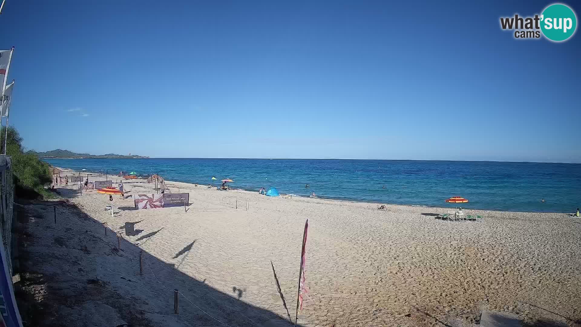 Spletna kamera Piscina Rei – Pogled v živo iz Costa Rei, Muravera