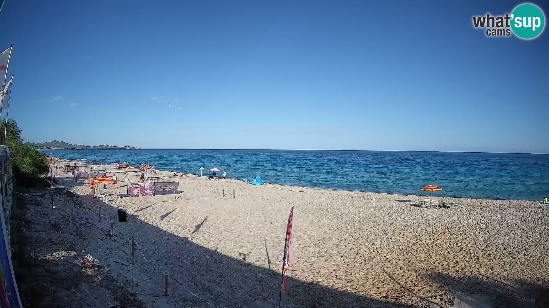 Webcam Piscina Rei – Vista en directo desde Costa Rei, Muravera