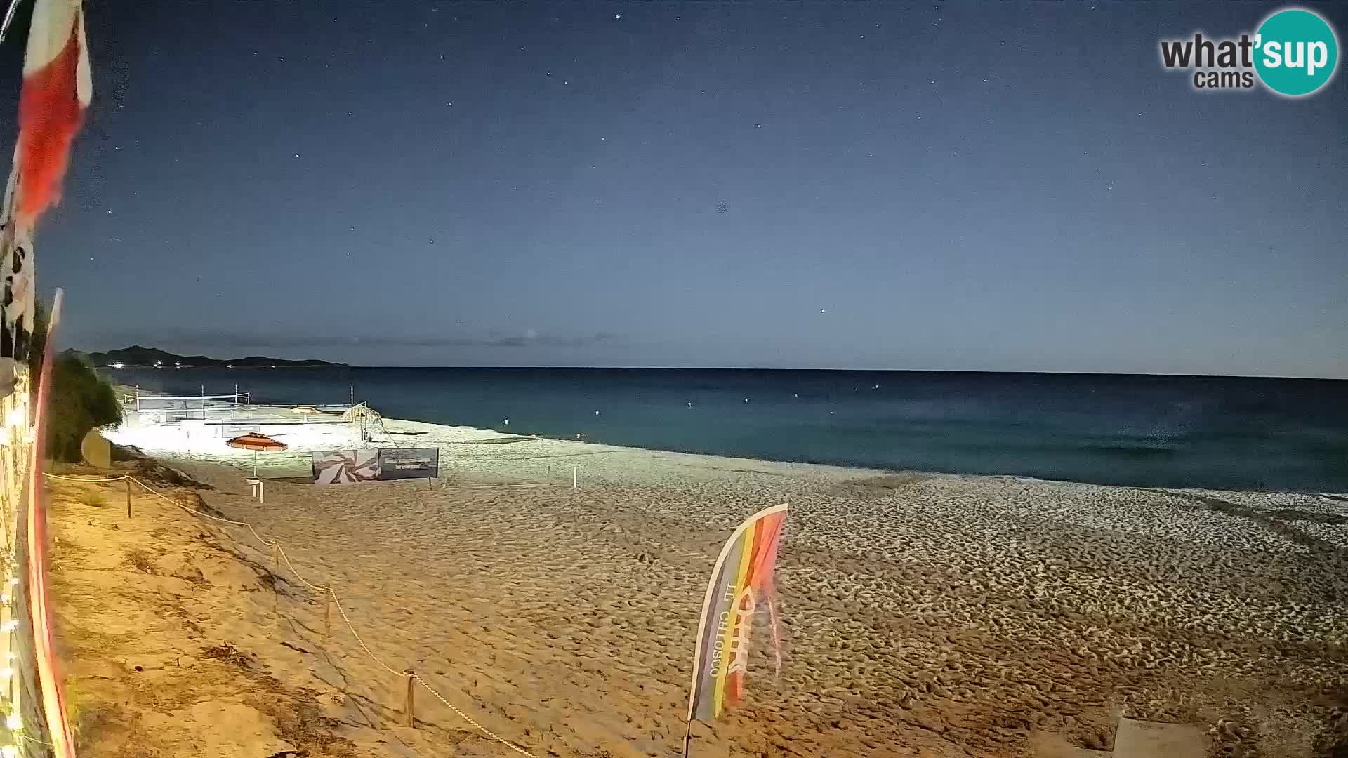 Webcam Piscina Rei – Vista live da Costa Rei, Muravera