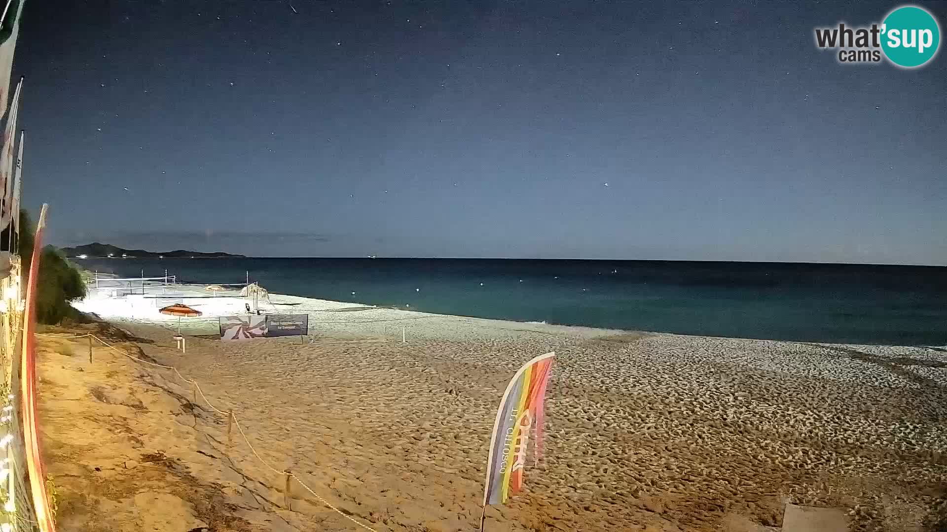 Webcam Piscina Rei – Vista live da Costa Rei, Muravera