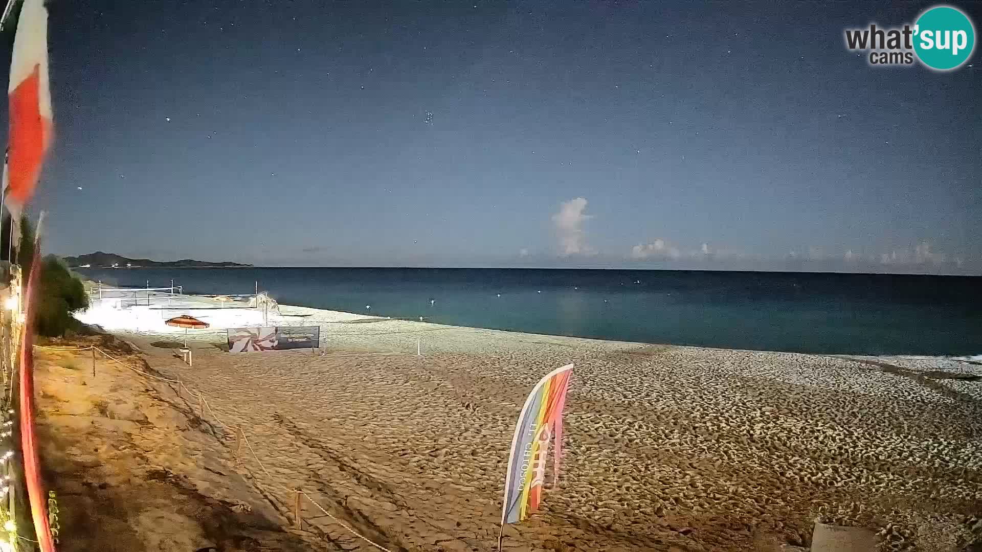 Webcam Piscina Rei – Vista live da Costa Rei, Muravera