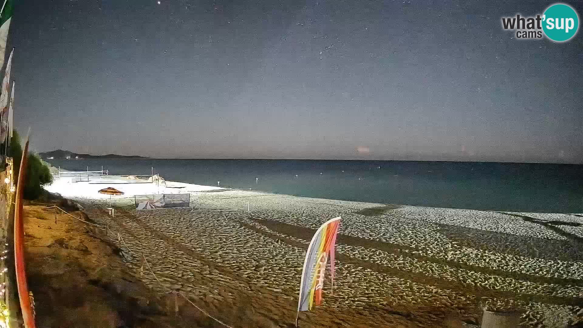 Webcam Piscina Rei – Vista live da Costa Rei, Muravera