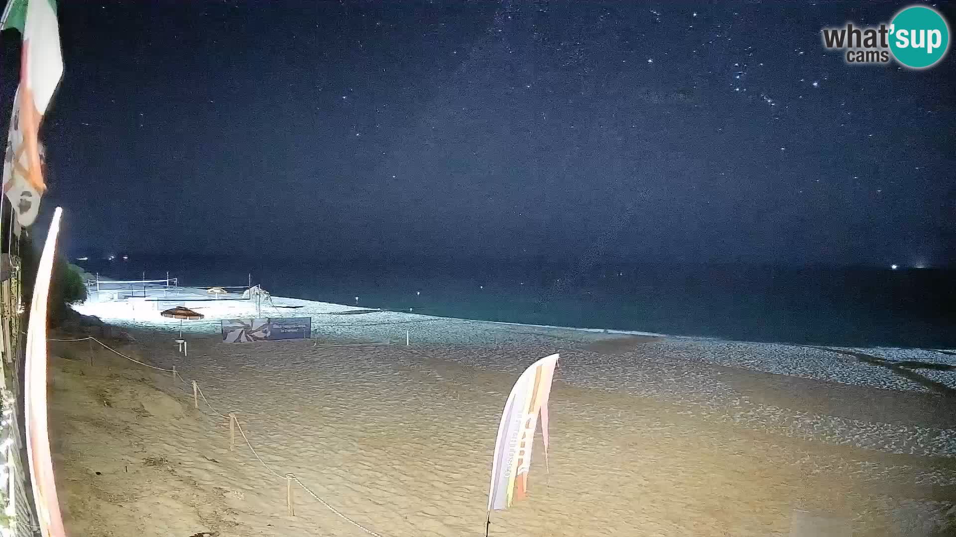 Webcam Piscina Rei – Vista live da Costa Rei, Muravera