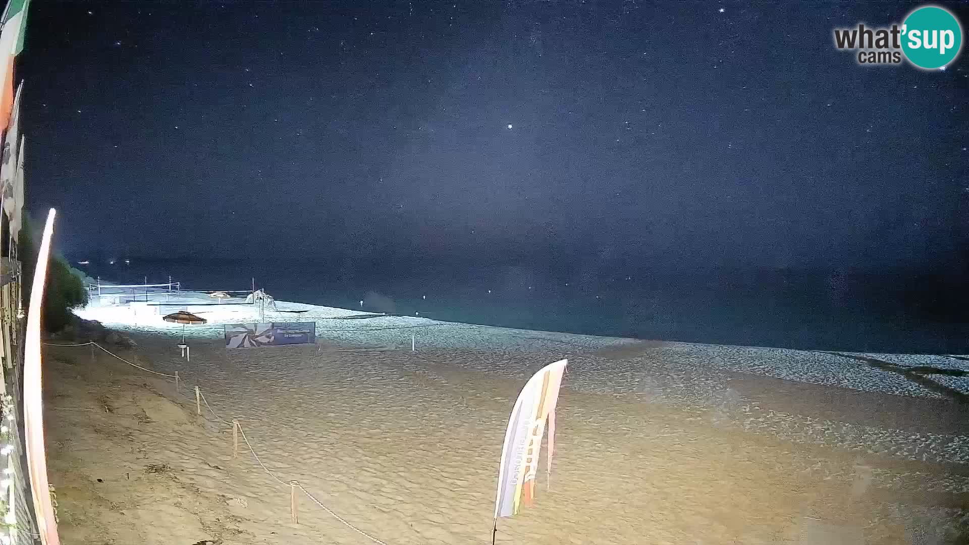 Webcam Piscina Rei – Vista live da Costa Rei, Muravera