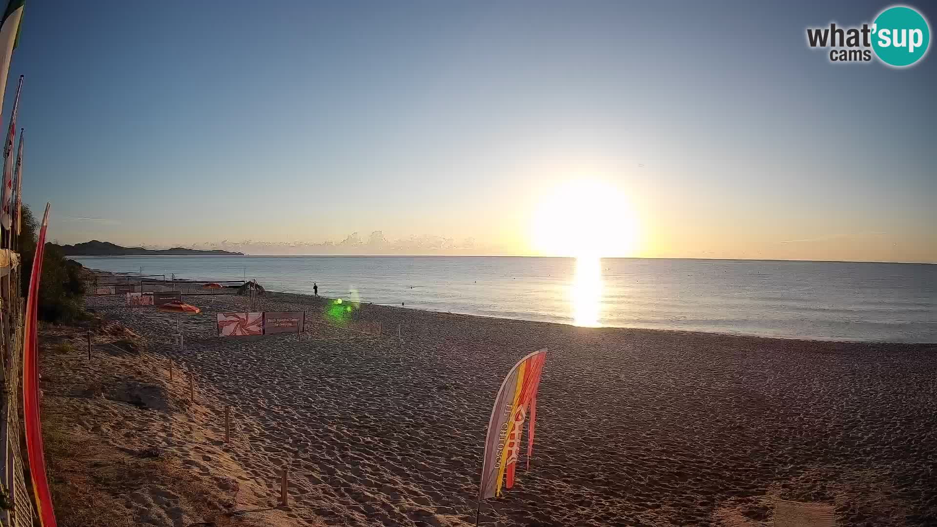 Webcam Piscina Rei – Vista live da Costa Rei, Muravera
