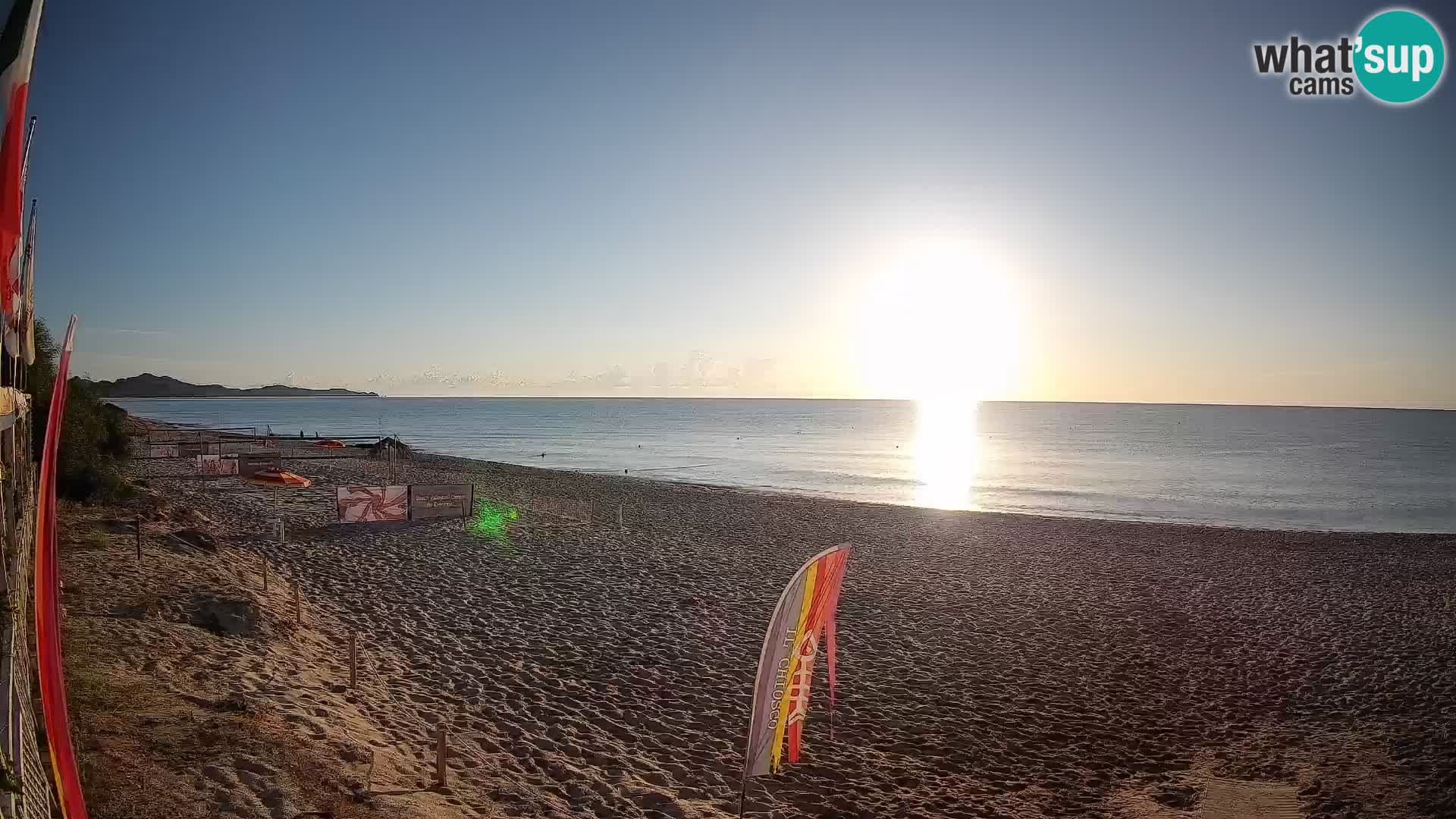 Webcam Piscina Rei – Vista live da Costa Rei, Muravera