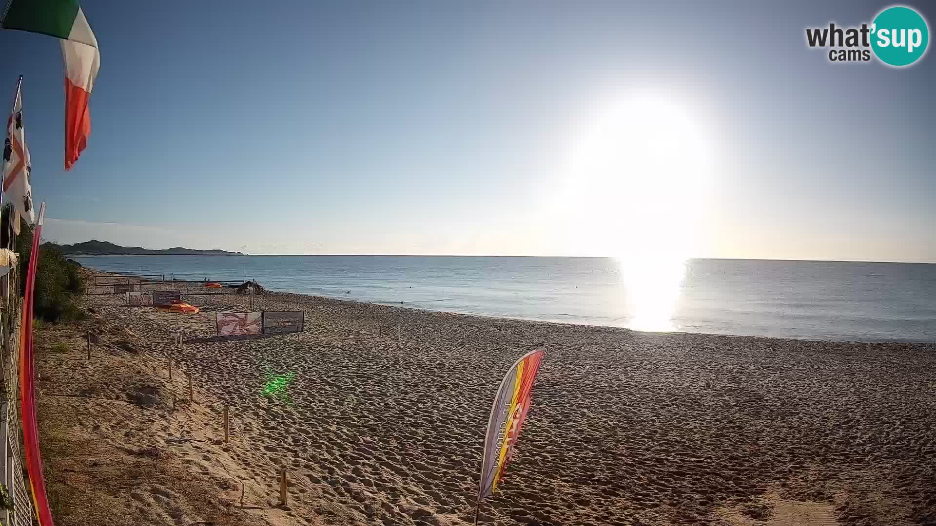 Webcam Piscina Rei – Vue en direct depuis Costa Rei, Muravera