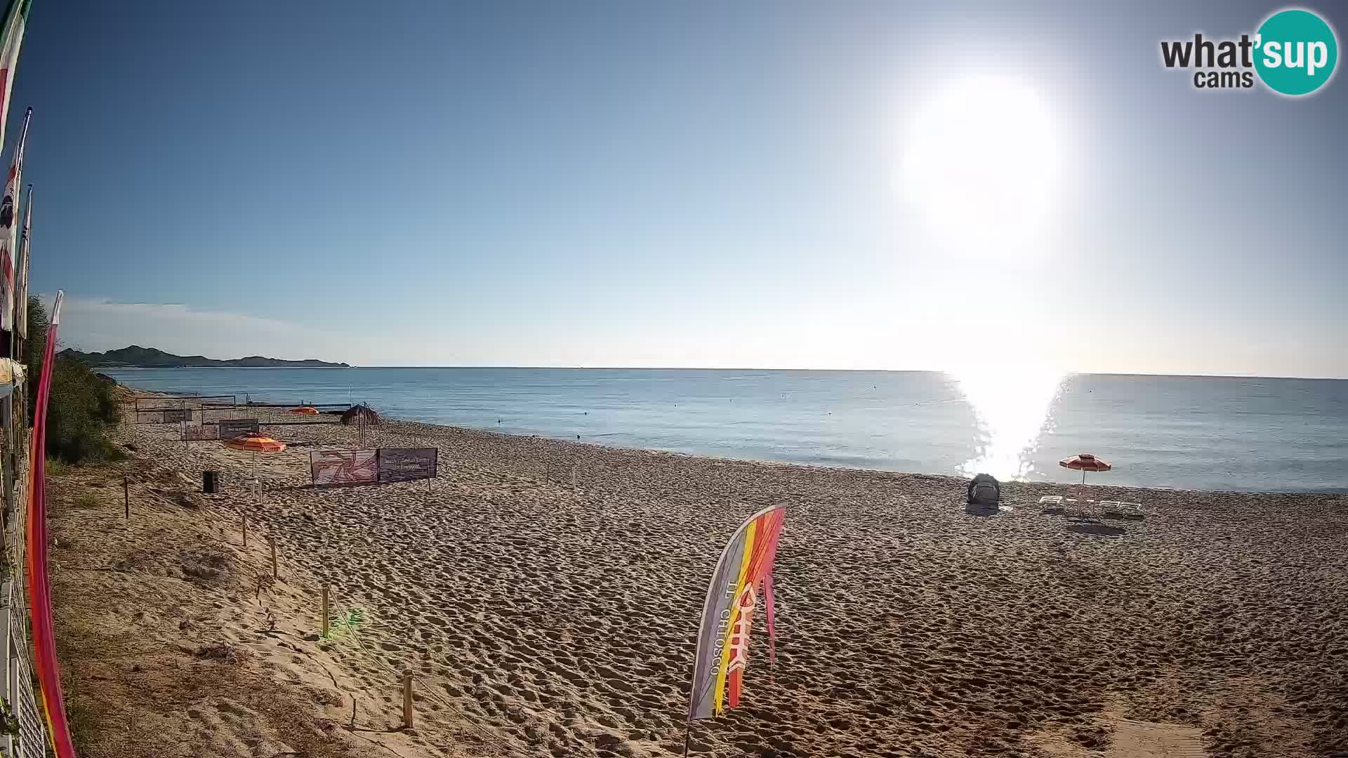 Webcam Piscina Rei – Vista en directo desde Costa Rei, Muravera