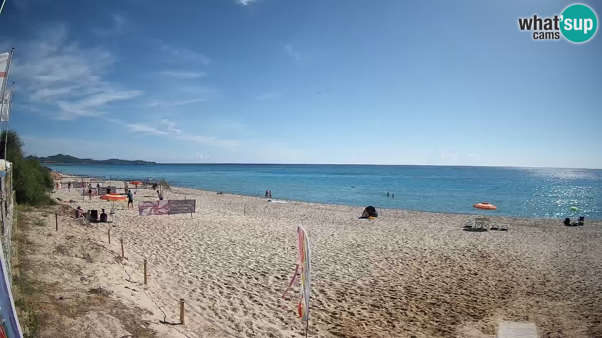 Webcam Piscina Rei – Vue en direct depuis Costa Rei, Muravera